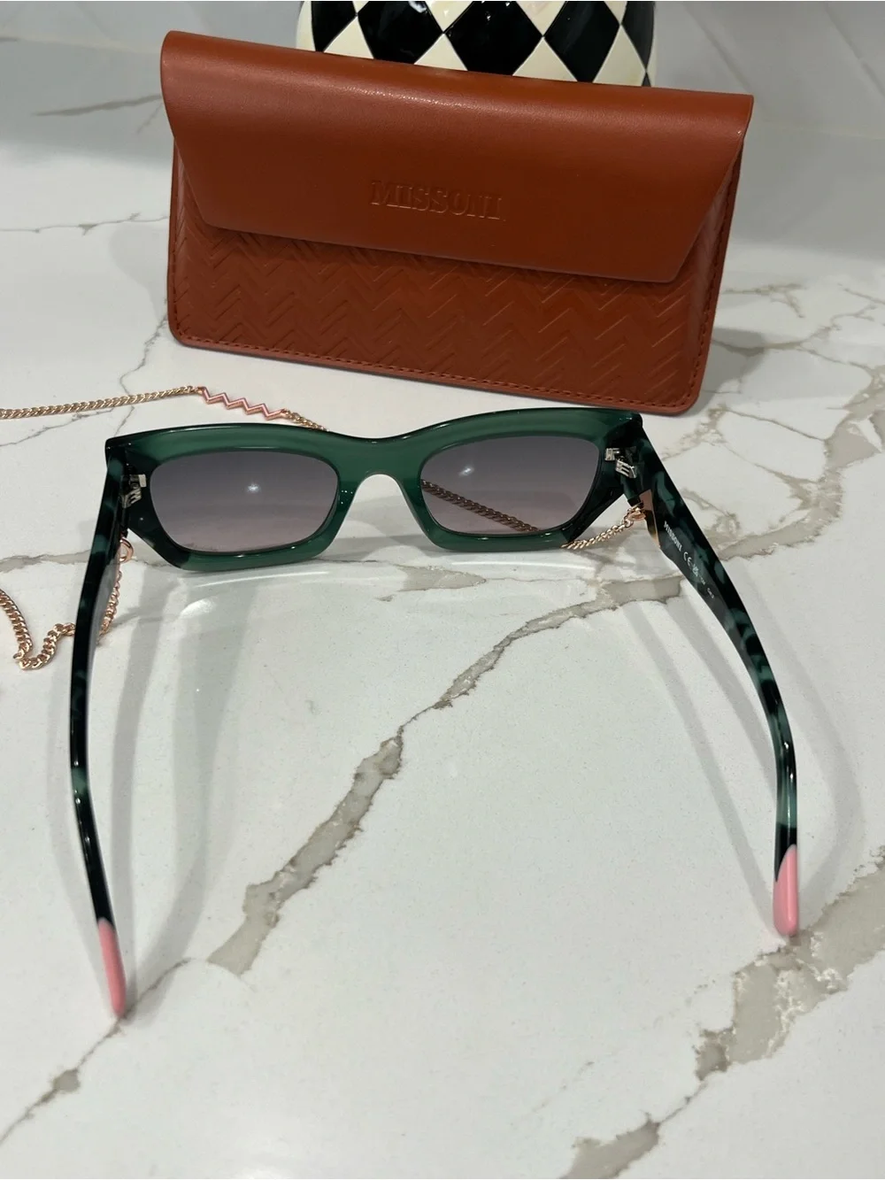 MISSONI Cat eye sunglasses